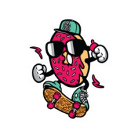 Vintage Donut Skater T-Shirt