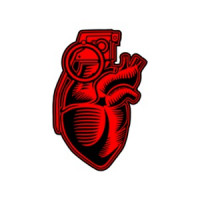 Vintage Grenade Heart T-Shirt