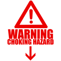Warning! Choking Hazard Below Shirt