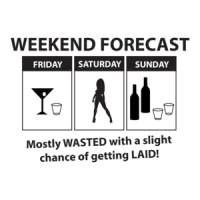 Weekend Forecast T-shirt