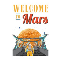 Welcome To Mars Retro T-Shirt