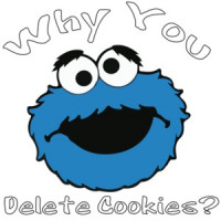 Why You Delete Cookies? Cookie Monster T-Shirt