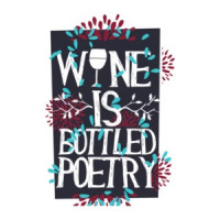Wine Is Bottled Poetry T-Shirt
