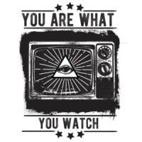 You Are What You Watch Illuminati Anti Tv T-Shirt