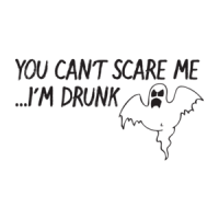 You Can't Scare Me I'm Drunk Halloween T-shirt