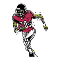 Zombie Football Player T-Shirt