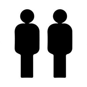 2 male - gay t-shirt