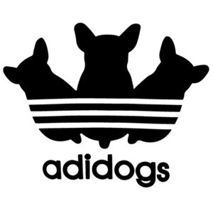 Adidogs - Funny Adidas Parody T-Shirt