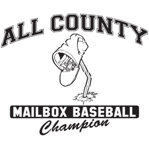 All County Mailbox Baseball Champion T-shirt