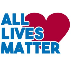 All lives matter - pro cop t-shirt