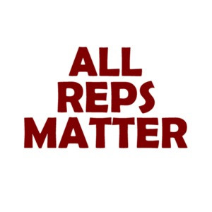All reps matter - workout t-shirt