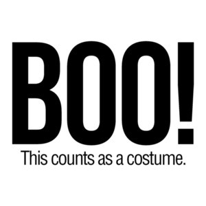Boo This Counts As A Costume T-Shirt
