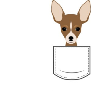 Chihuahua in pocket - pocket pet t-shirt