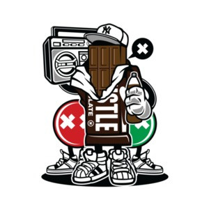 Chocolate Hustle Gangsters T-Shirt