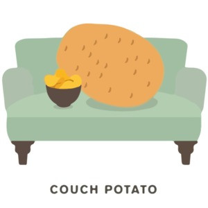Couch Potato Pun T-Shirt