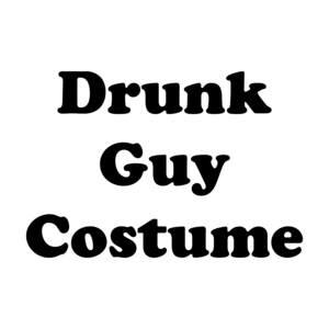 Drunk Guy Costume Shirt