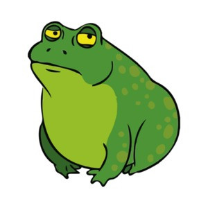 Fat, Lonely, and Depressed Frog T-Shirt
