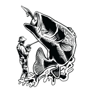 Fisherman Retro Fishing T-Shirt