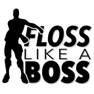 Floss like a boss - funny t-shirt