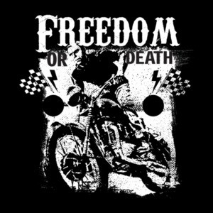 Freedom Or Death Patriotic Motorcycle T-Shirt