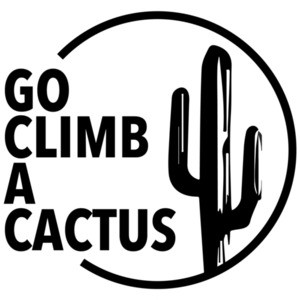 Go climb a cactus - insult t-shirt