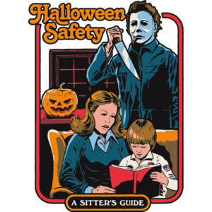 Halloween Safety a Sitter's Guide Funny Shirt