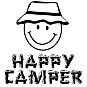 Happy Camper Funny T-Shirt