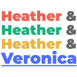Heather & Heather & Heather & Veronica - Heathers 80's T-Shirt