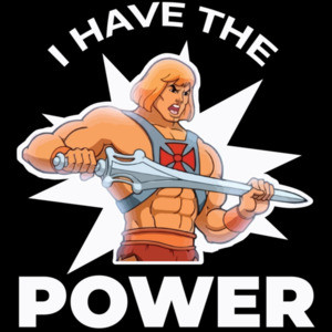 HE-Man I Have The Power - 80's He-Man T-Shirt