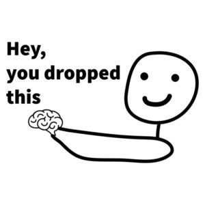 Hey, you dropped this. Funny t-shirt