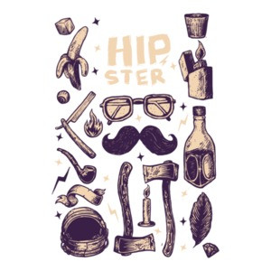 Hipster Stuff Trendy T-Shirt