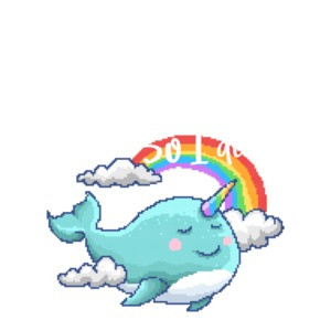I Believe I Could Fly So I Did Motivational Narwhal T-Shirt