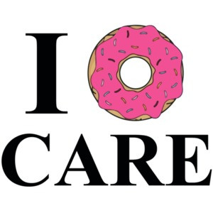 I donut care t-shirt