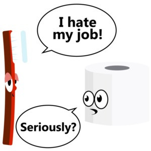 I hate my job. Seriously? Funny T-Shirt