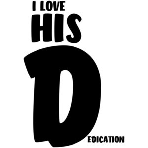 I love his Dedication - offensive funny couple's t-shirt
