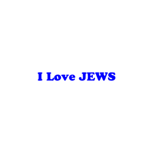 I Love JEWS T-Shirt