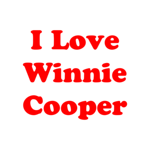 I Love Winnie Cooper - The Wonder Years - T-Shirt