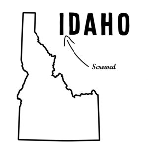 I Screwed Daho - Idaho T-Shirt