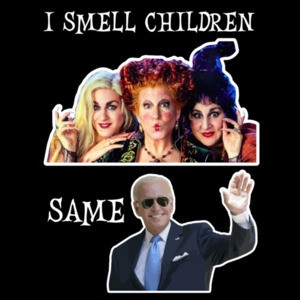 I smell children - Joe Biden - Hocus Pocus - Halloween T-Shirt