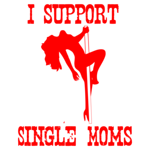 I Support Single Moms T-shirt