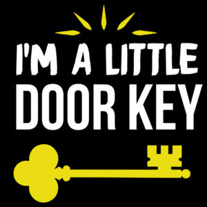 I'm a little door key - funny pun t-shirt