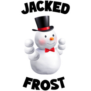 Jacked Frost - Funny Christmas T-Shirt