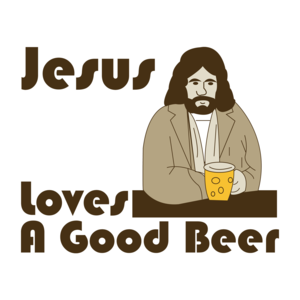 Jesus Loves A Good Beer T-shirt