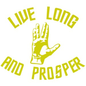 Live Long and Prosper - Star Trek T-Shirt