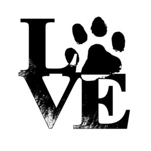 Love Dog Paw T-Shirt