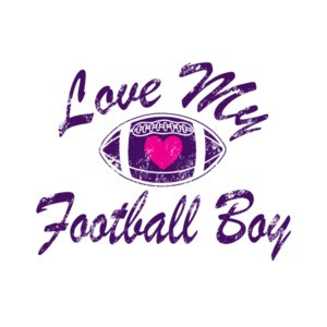 Love My Football Boy Mom T-Shirt