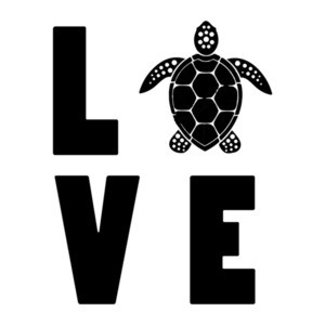 LOVE Turtle - turtle t-shirt