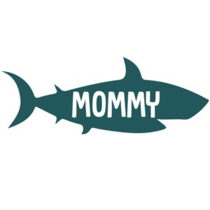 Mommy - Shark Family T-Shirt