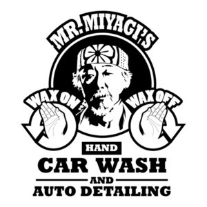 Mr. Miyagi's Hand Car Wash and Auto Detailing - Funny Karate Kid T-Shirt