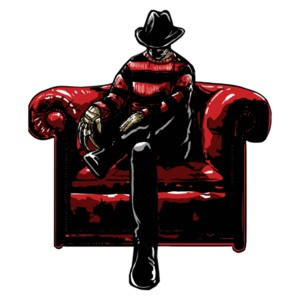Nighmare On Elm Street Freddy Stylized T-Shirt